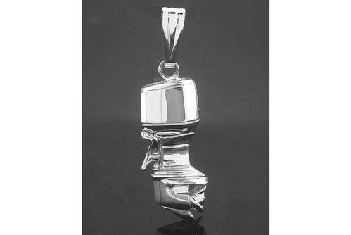 Vanmark Silver Outboard Pendant - PD047S