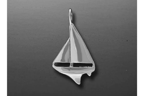 Vanmark Silver Sailboat Pendant - PD046S