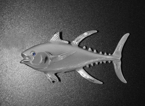 Vanmark Silver Yellowfin Tuna Pendant - PD016S