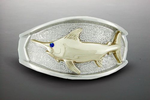 Vanmark Single Fish Platform Ring (Swordfish Shown) - New RG007 swordfish