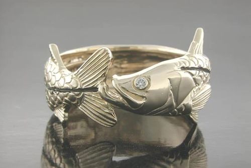 Vanmark Single Snook Wrap Ring - RG016-single