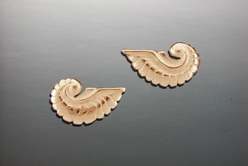 Vanmark Small Nautilus Earrings - ER029