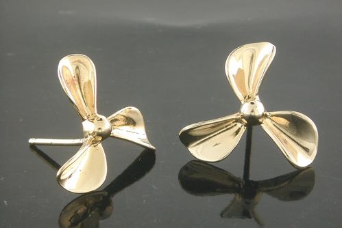 Vanmark Small Propeller Earrings - ER022