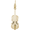 Violin Charm-10K Gold - 10-8287
