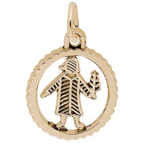 Virgo Charm Gold Plated - 10-4548-0-GP
