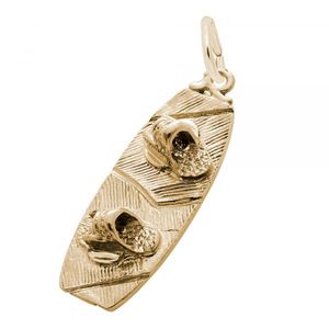 Wakeboard Charm - 10k Gold - 10-1964-0-10K