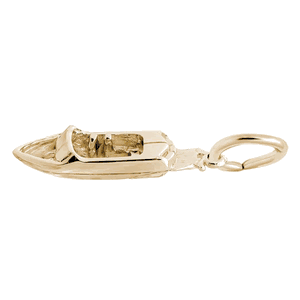 Wakesurf Boat Charm - 14k Gold - 10-1902-0-14K
