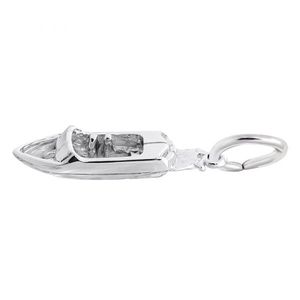 Wakesurf Boat Charm - Sterling Silver - 10-1902-0-SS