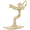 Water Skier Charm 14K Gold - 10-0882