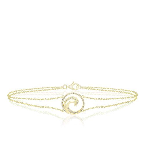Wave Bracelet Deluxe 15mm, Hawaiian Inspired  Bracelet, WVB-0001