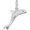 Whale Charm Silver - 10-3584