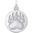 Whistler Bear Paw Print Charm - Sterling Silver - 10-1618-s
