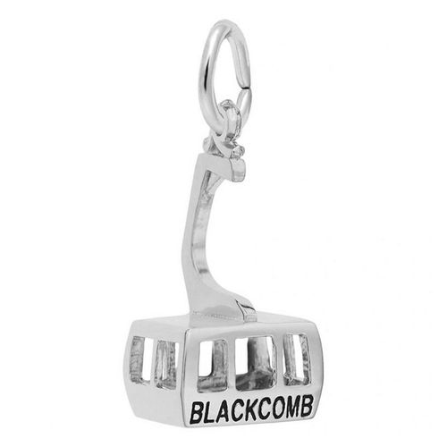 Whistler Blackcomb Gondola Charm - 14K White Gold - 10-8383-wg