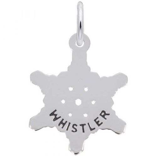 Whistler Snowflake Charm Sterling Silver - 10-6367