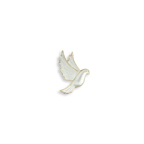 White Dove Pendant - 18K - NNG126A-X