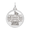 White House Charm Silver - 10-6376