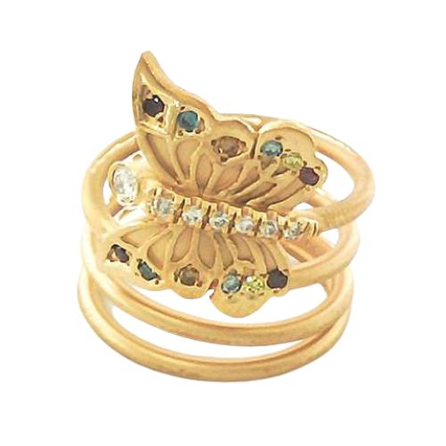 Marika Desert Gold 14k Gold Ring - 3963