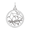 Whiteface Mountain Charm - Sterling Silver - 10-2470