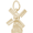 Windmill Charm 14K Gold - 10-1408