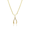 Wishbone Pendant, Hawaiian Inspired  Pendant, CHP-383