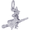 Witch Charm Silver - 10-2464