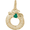 Wreath Charm Gold Plated - 10-0466