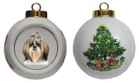 Ball Ornament - Shih Tzu