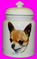 Color Cookie Jar - Chihuahua