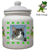 Irish Cookie Jar - Cat