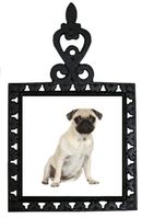 Iron Trivet - Pug
