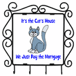 It's The Cat's House Key Holder