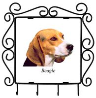 Metal Key Holder - Beagle