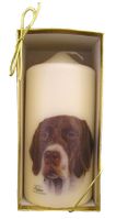 Pillar Candle - German Shorthaired Pointer