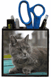 Wood Pencil Holder - Cat Wood Pencil Holder - Cat