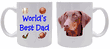 Worlds Best Dad Mug - Doberman Worlds Best Dad Mug - Doberman