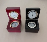 Desk Compass and Clock with optional engraving