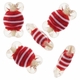 20mm Christmas Sweet Lampwork Glass Beads (6PK)