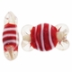 20mm Christmas Sweet Lampwork Glass Beads (6PK)