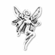 Antiqued Silver Fairy Charm (10PK)