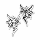 Antiqued Silver Fairy Charm (10PK)