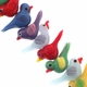 Bird Lampwork Beads (5PK)