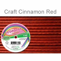 Econoflex Craft Fine Wire .014 Diameter 7 Strand Cinnamon Red