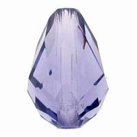 Majestic Crystal Tear Drop Violet 11x8mm Faceted Crystal Beads (12PK)