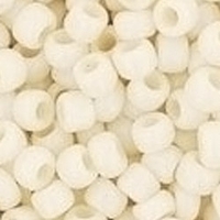 TOHO 8/0 Seed Bead:  Opaque Lt Beige (10g)