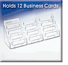 12BC93 - CounterTop, 12 Pocket, Business Card Holder