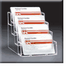 4BC93 - CounterTop, 4 Tier, Business Card Holders