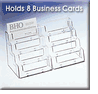 8BC93 - CounterTop, 8 Pocket, Business Card Holder