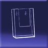 W104 - WallMount, Trifold, Brochure Holder