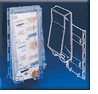 Weatherproof, Outdoor, Trifold, Brochure Holder-Dispenser