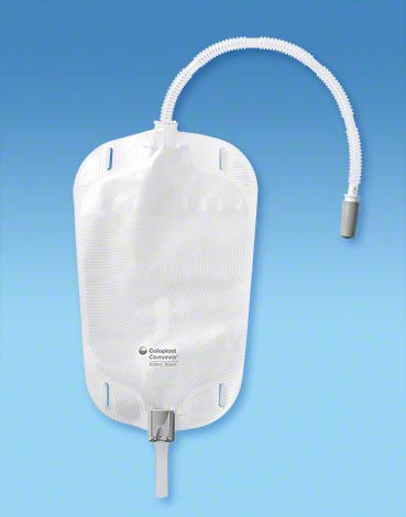 Coloplast Conveen Security Plus Leg Bag with Lever Drain Tap